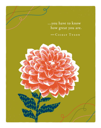 Positively Green Greeting Cards: Congratulations - You have to know how great you (Pack of 6) by 