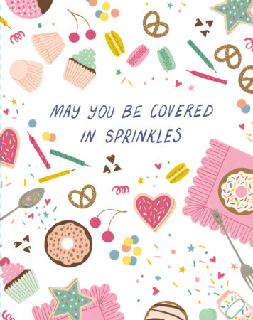 Love Muchly Greeting Cards: Birthday - May you be covered in sprinkles (Pack of 6) by 