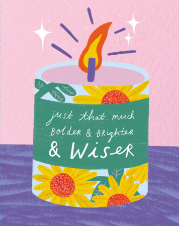 Love Muchly Greeting Cards: Birthday - Just that much bolder and brighter and (Pack of 6) by 