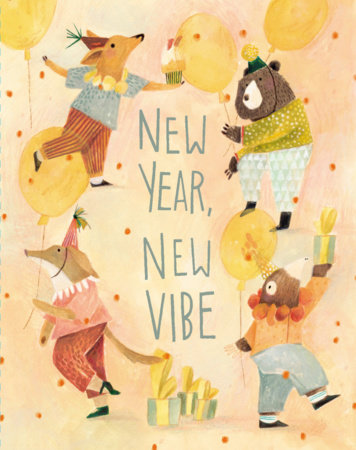Love Muchly Greeting Cards: Birthday - New Year, new vibe (Pack of 6) by 