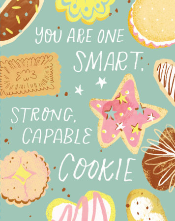 Love Muchly Greeting Cards: Encouragement - You are one smart, strong, capable cookie (Pack of 6) by 