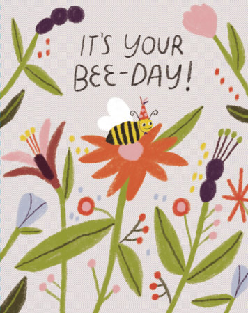 Love Muchly Greeting Cards: Birthday - It's your Bee-day! (Pack of 6) by 