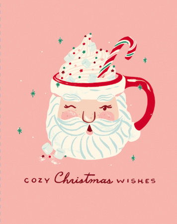 Love Muchly Greeting Cards: Holiday - Cozy Christmas Wishes (Pack of 6) by 