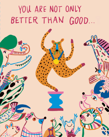 Love Muchly Greeting Cards: Thank You - You are not only better than (Pack of 6) by 