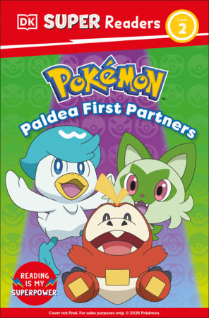 DK Super Readers Level 2 Pokémon Paldea First Partners by DK