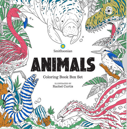 Animals: A Smithsonian Coloring Book Box Set by Smithsonian Institution