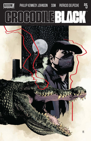 Crocodile Black #5 by Phillip Kennedy Johnson
