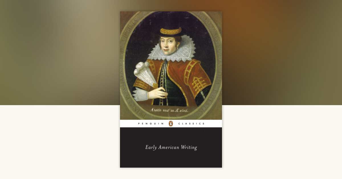 Early American Writing by Various: 9780140390872 | PenguinRandomHouse ...