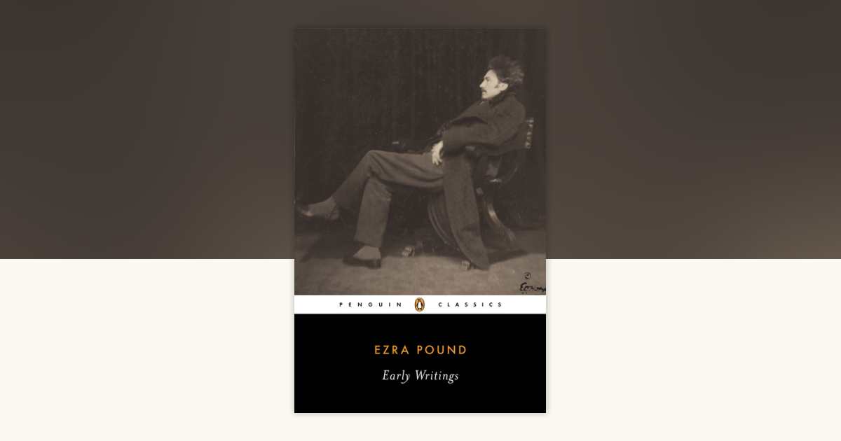 Early Writings (Pound, Ezra) by Ezra Pound: 9780142180136