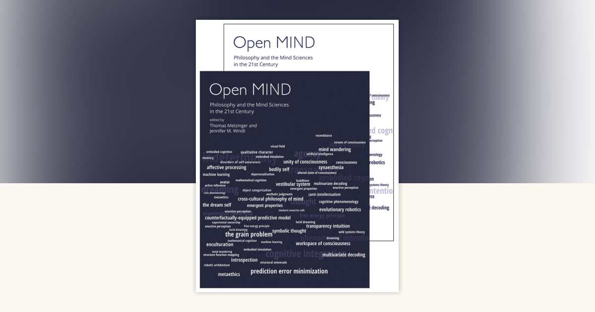 Open MIND, 2-vol. set: 9780262034609 | PenguinRandomHouse.com: Books