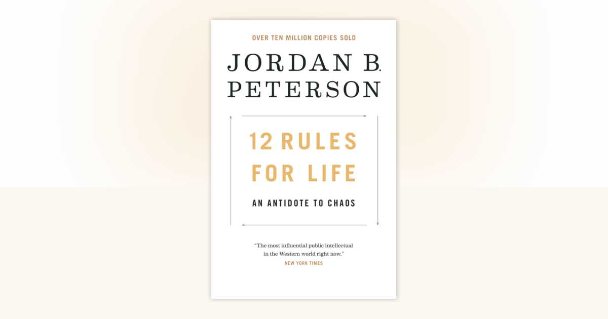 12 Rules for Life by Jordan Peterson: 9780345816023