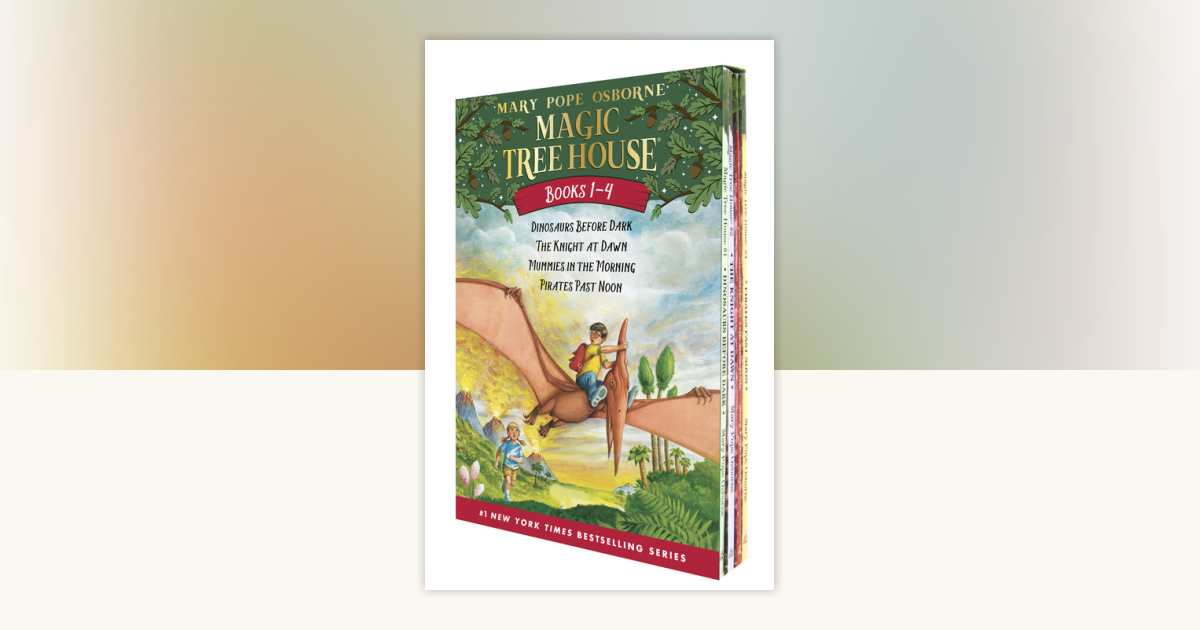 Magic Tree House Books 1-4 Boxed Set by Mary Pope Osborne