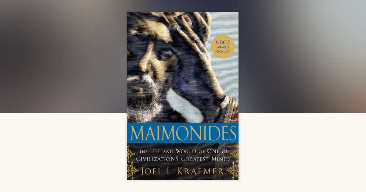Maimonides by Joel L. Kraemer: 9780385512008 | PenguinRandomHouse.com ...