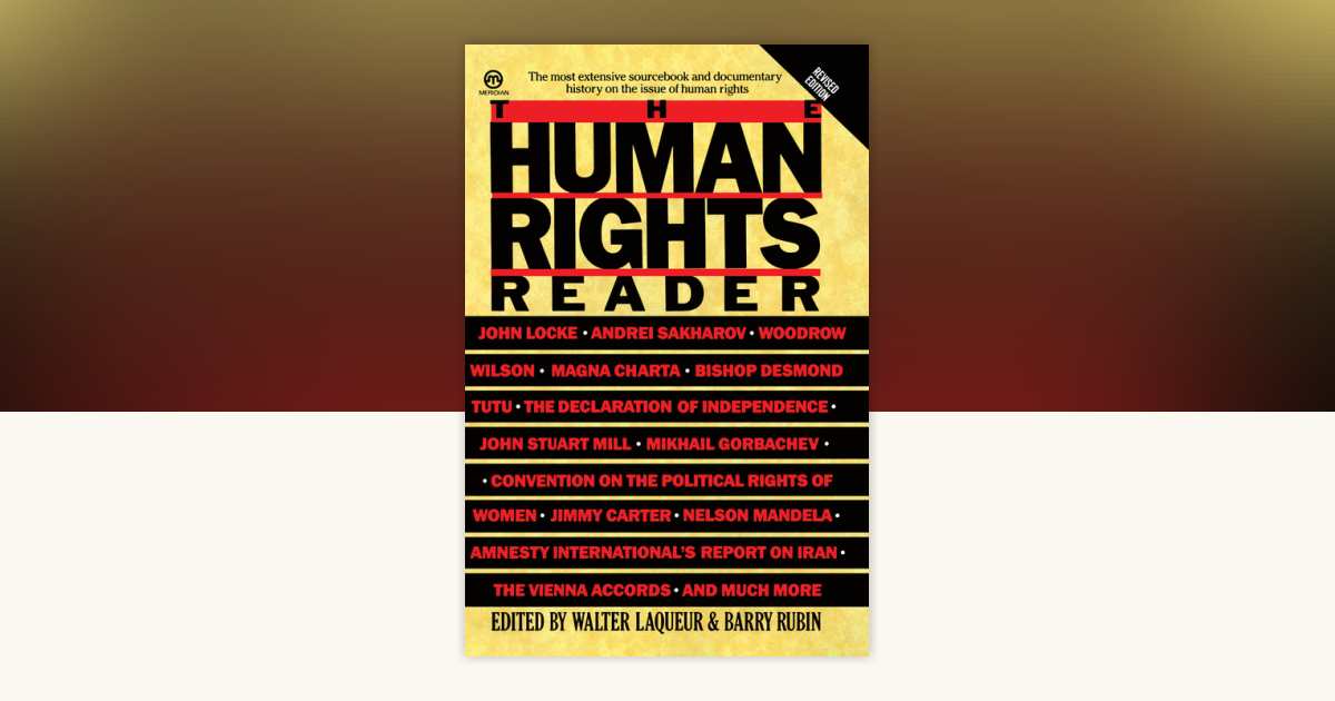 The Human Rights Reader: 9780452010260 | PenguinRandomHouse.com: Books