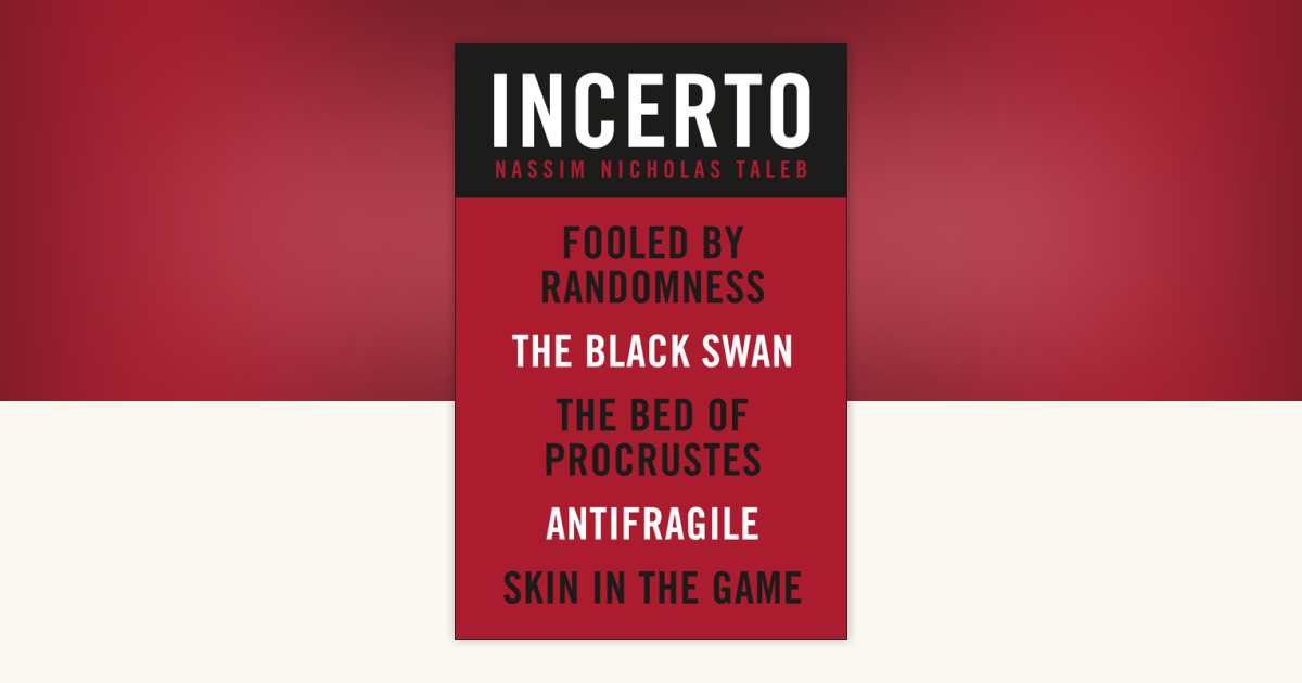 Incerto 5-Book Bundle by Nassim Nicholas Taleb