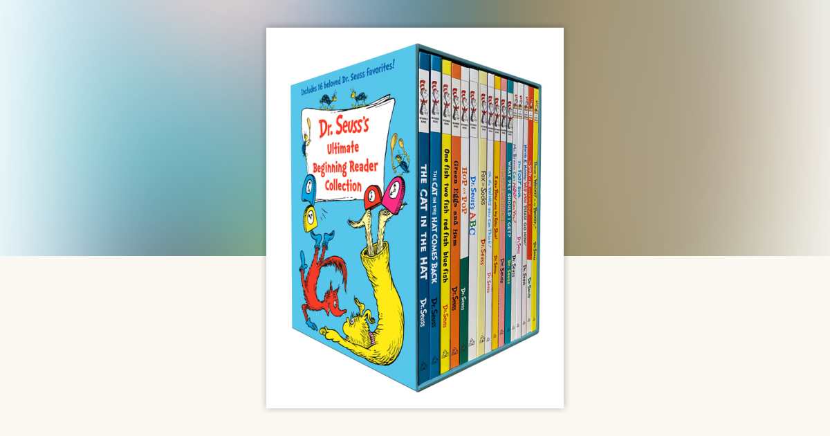 【説明用】Dr. Seuss Beginner Books入門シリーズ6冊セット Dr. Seuss's Ultimate Beginning Reader Boxed Set Collection