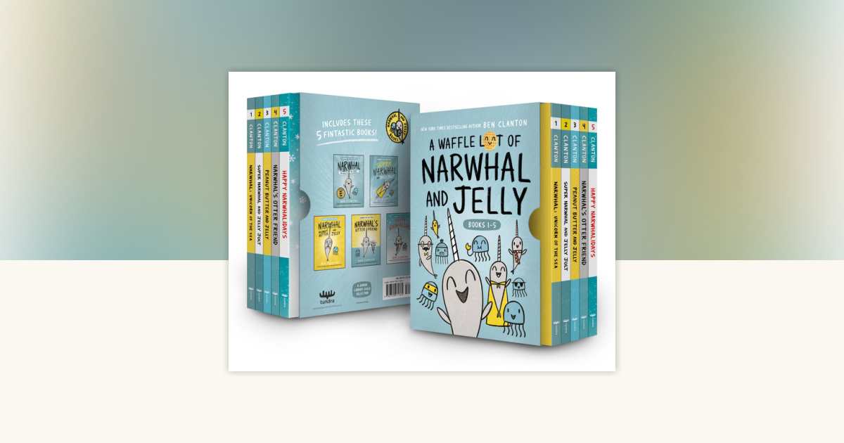 A Waffle Lot of Narwhal and Jelly (Hardcover Books 1-5) by Ben