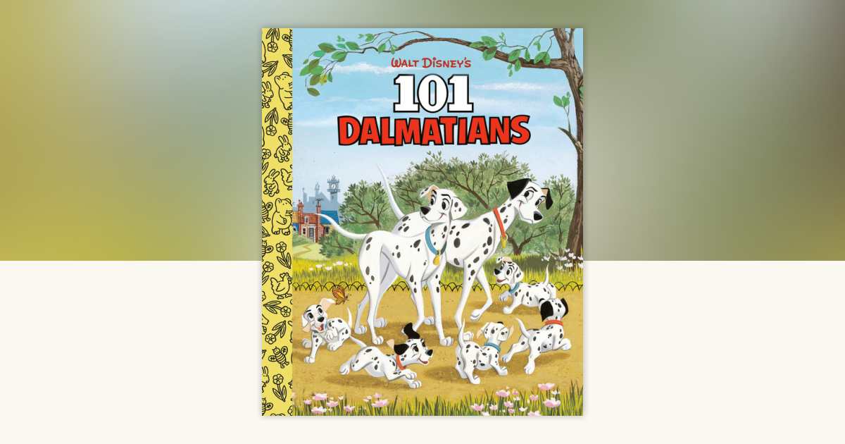 Walt Disney's 101 Dalmatians Little Golden Board Book (Disney 101
