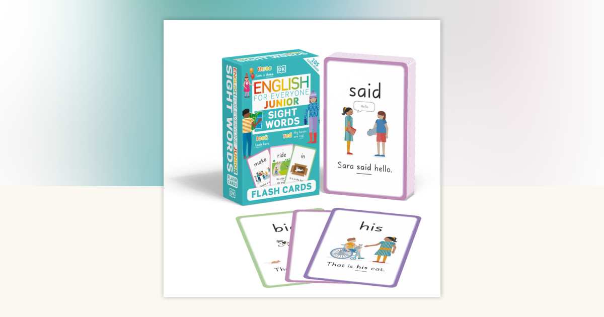 English for Everyone Junior Sight Words Flash Cards by DK ...