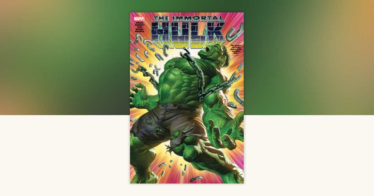 Immortal Hulk Omnibus by Al Ewing, Marvel Various: 9781302949976