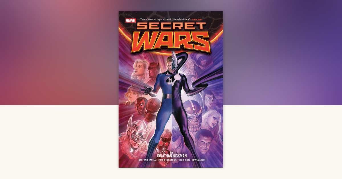 SECRET WARS コミック Secret Wars By Jonathan Hickman Omnibus Alex Ross Reed Richards
