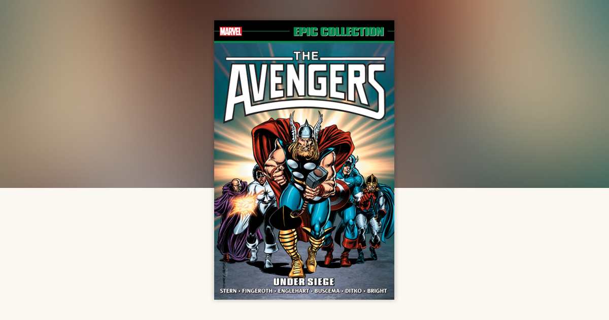 Art of Marvel Studios　Marvel Comics　マーベル Avengers Epic Collection: Under Siege [New Printing] by