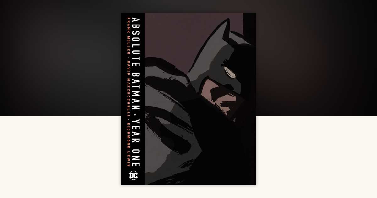 Absolute Batman Year One by Frank Miller: 9781401243791