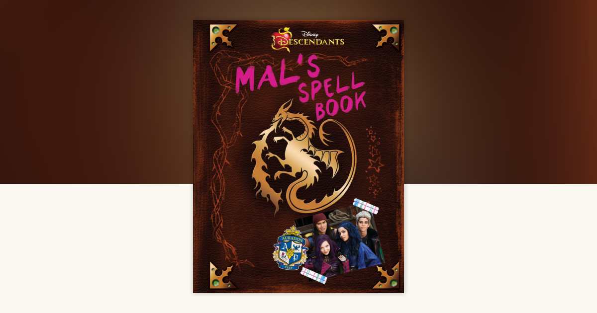 ディセンダント Mal's spell book 上等な Descendants: Amazon.com