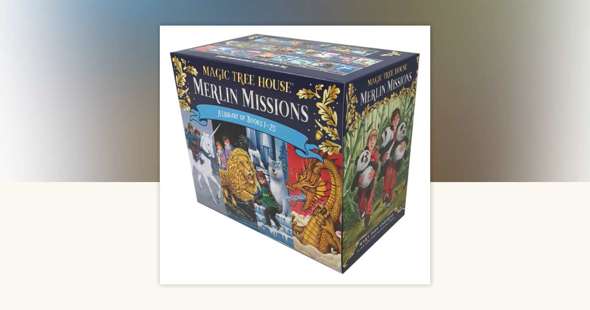 Magic Tree House Merlin Missions Books 1-25 Boxed Set by Mary Pope