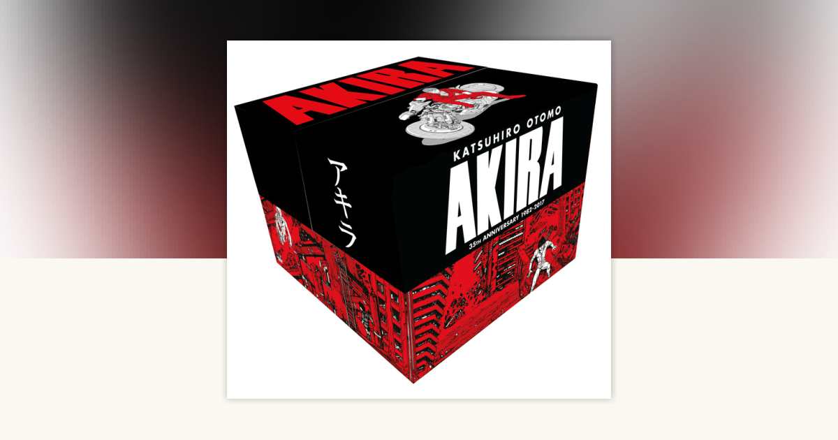 Akira 35th Anniversary Box Set by Katsuhiro Otomo: 9781632364616