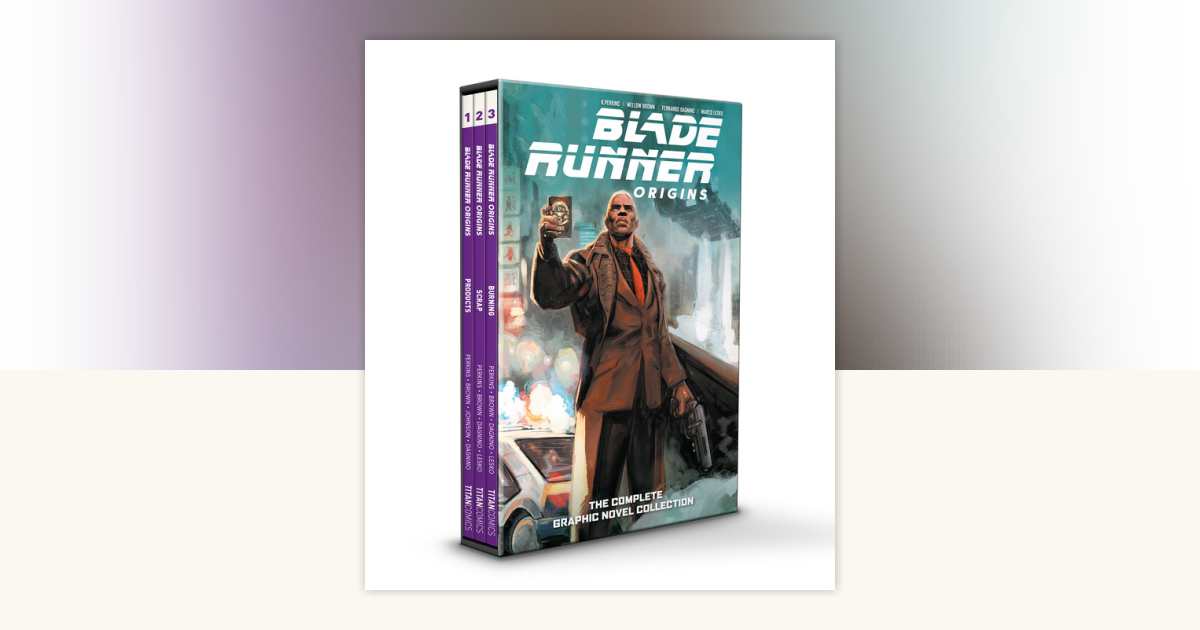 Blade Runner Origins 1-3 Slipcase Set by Mike Johnson