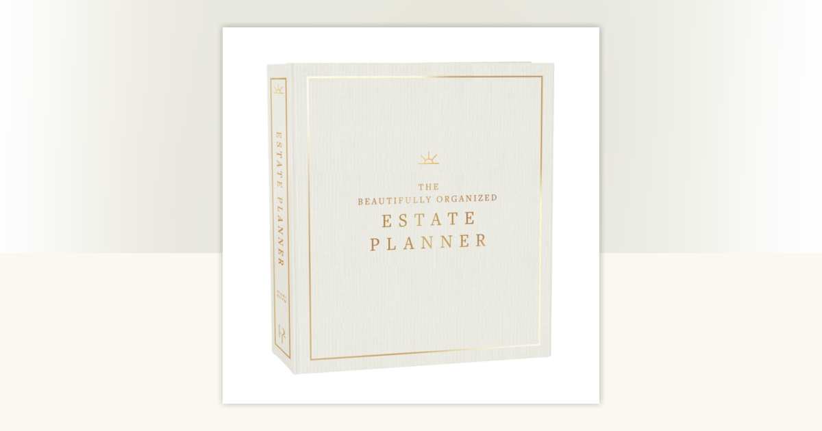 The Beautifully Organized Estate Planner by Nikki Boyd