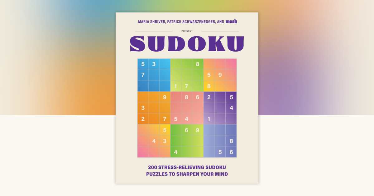 200 Stress-Relieving Sudoku Puzzles to Sharpen Your Mind by Maria