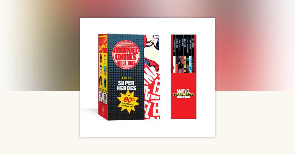 Marvel's Box of Super Heroes by Marvel: 9781984826923