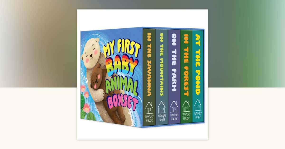 My First Baby Animal Boxed Set - (mini Box set) by Wonder House Books ...