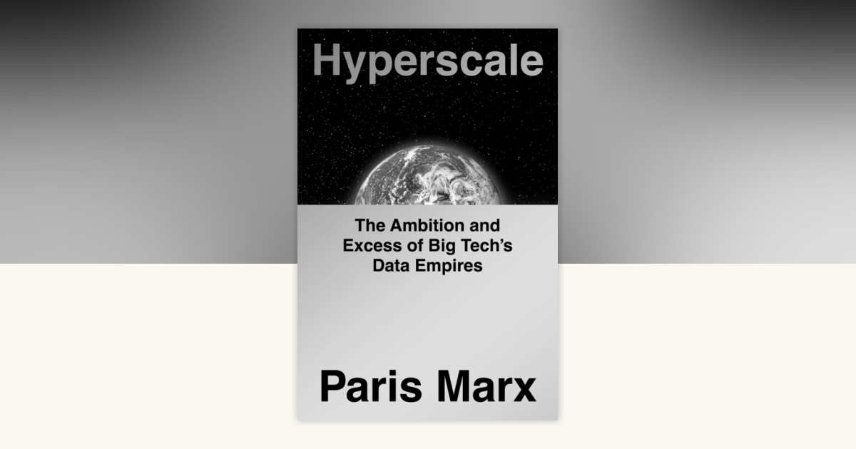 Paris Marx on Big Tech AI Data Centers and Climate Impacts