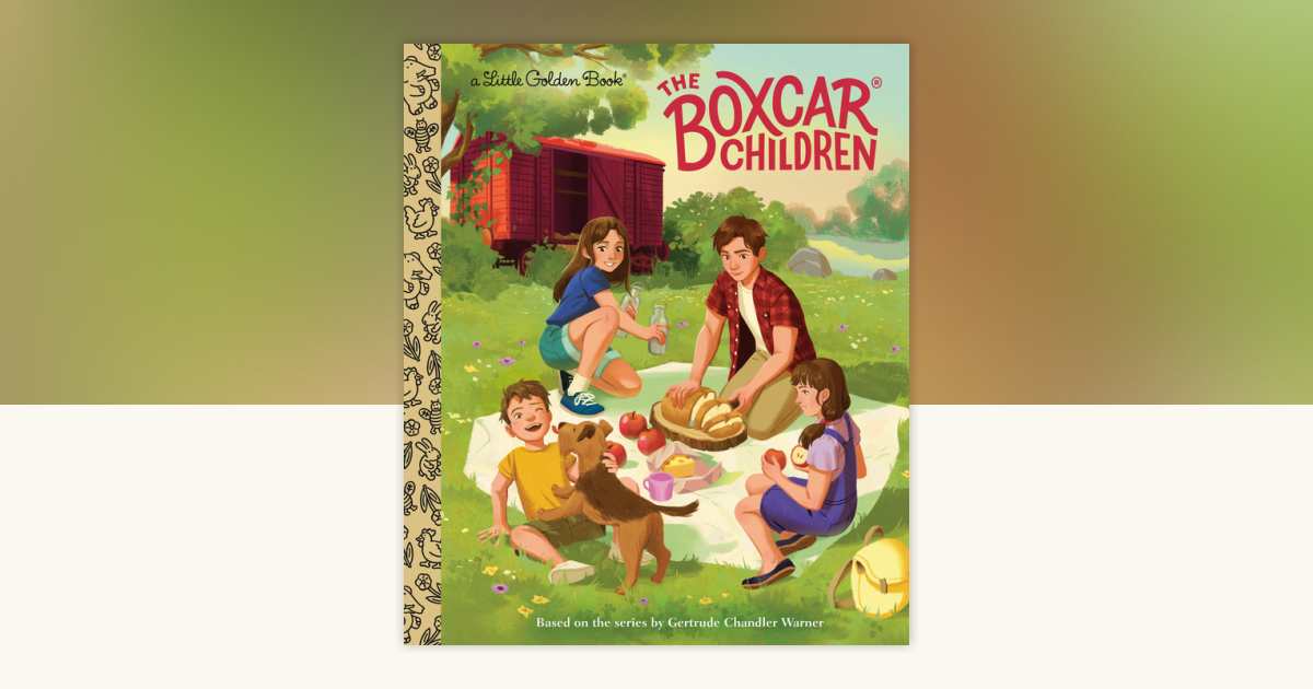 The Boxcar Children Little Golden Book by Gertrude Chandler Warner