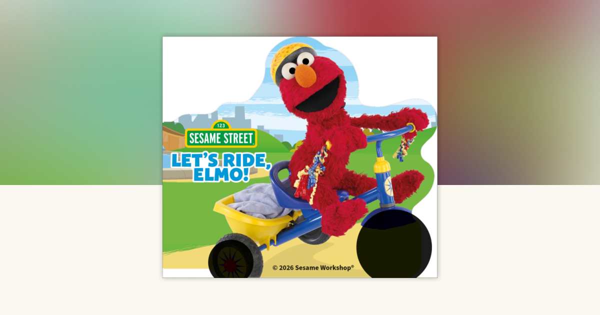 エルモ　ジョイ50本 Sesame Street Let's Ride, Elmo! by DK: 9798217139750