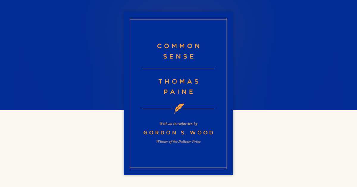 Common Sense by Thomas Paine: 9798217198894 | PenguinRandomHouse 