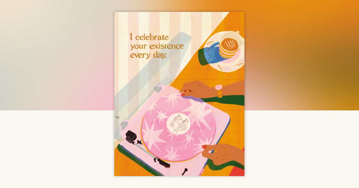 Love Muchly Greeting Cards: Birthday - I celebrate your existence every ...