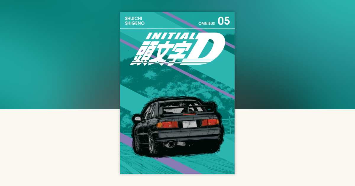 Initial D Omnibus 5 (Vol. 9-10) by Shuichi Shigeno: 9798888771020