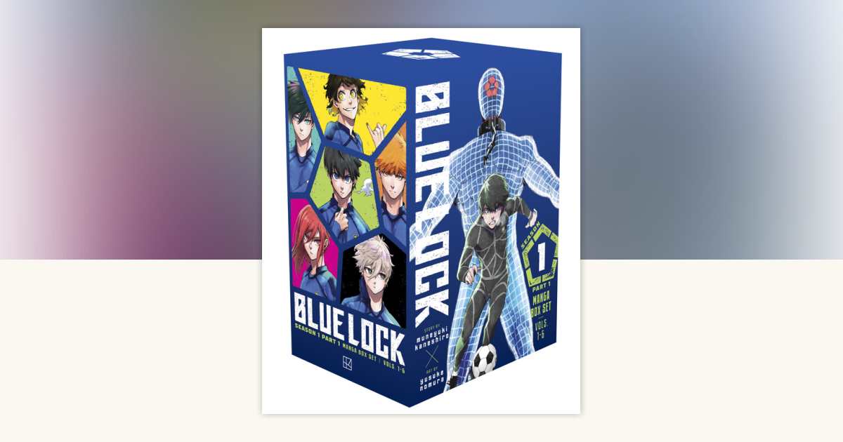 Blue Lock Season 1 Part 1 Manga Box Set by Muneyuki Kaneshiro